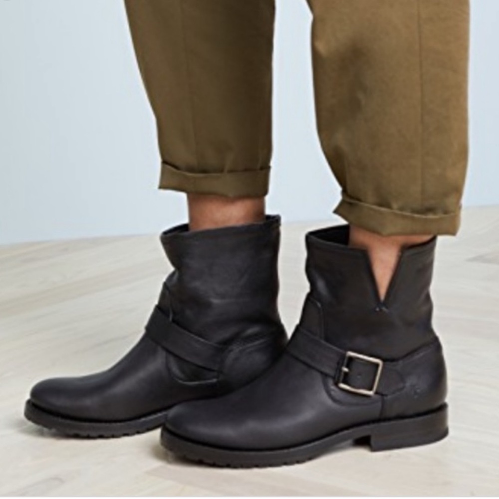 Frye Natalie Engineer Moto Boots